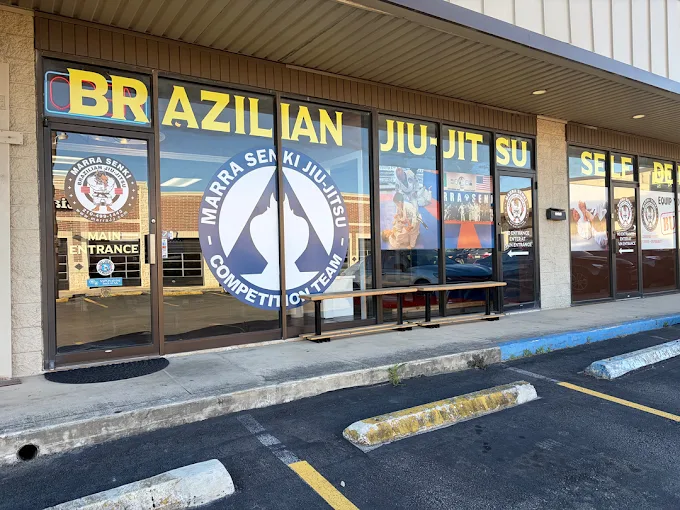 Entrance of Marra Senki Brazilian Jiu-Jitsu Academy on San Pedro Ave